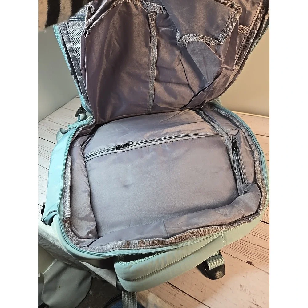 COMPUTER BACKPACK TSA APPROVED TRAVEL HIKING SPORTS WATERPROOF SEAFOAM GREEN NEW